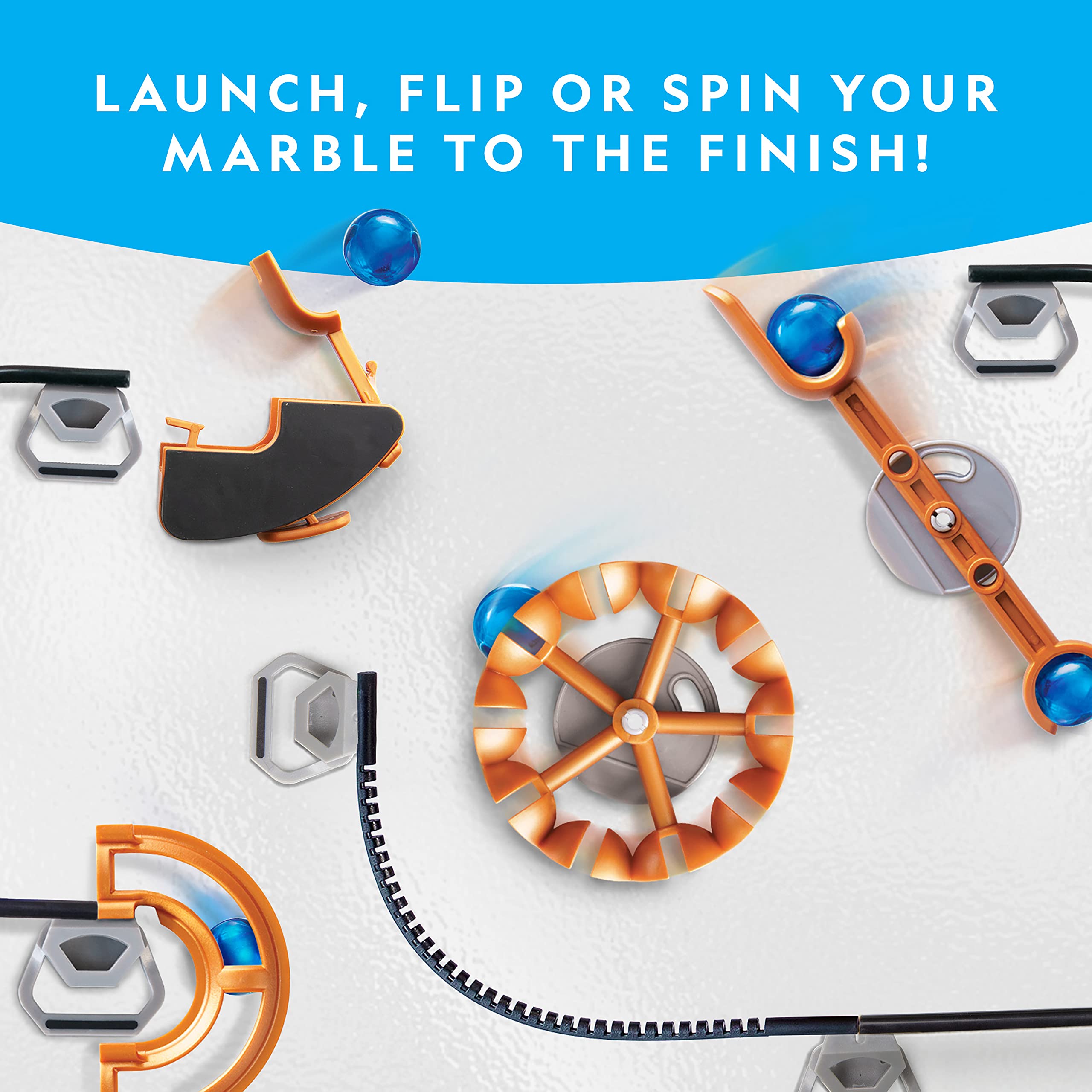 National Geographic Magnetic Marble Run STEM Building Set