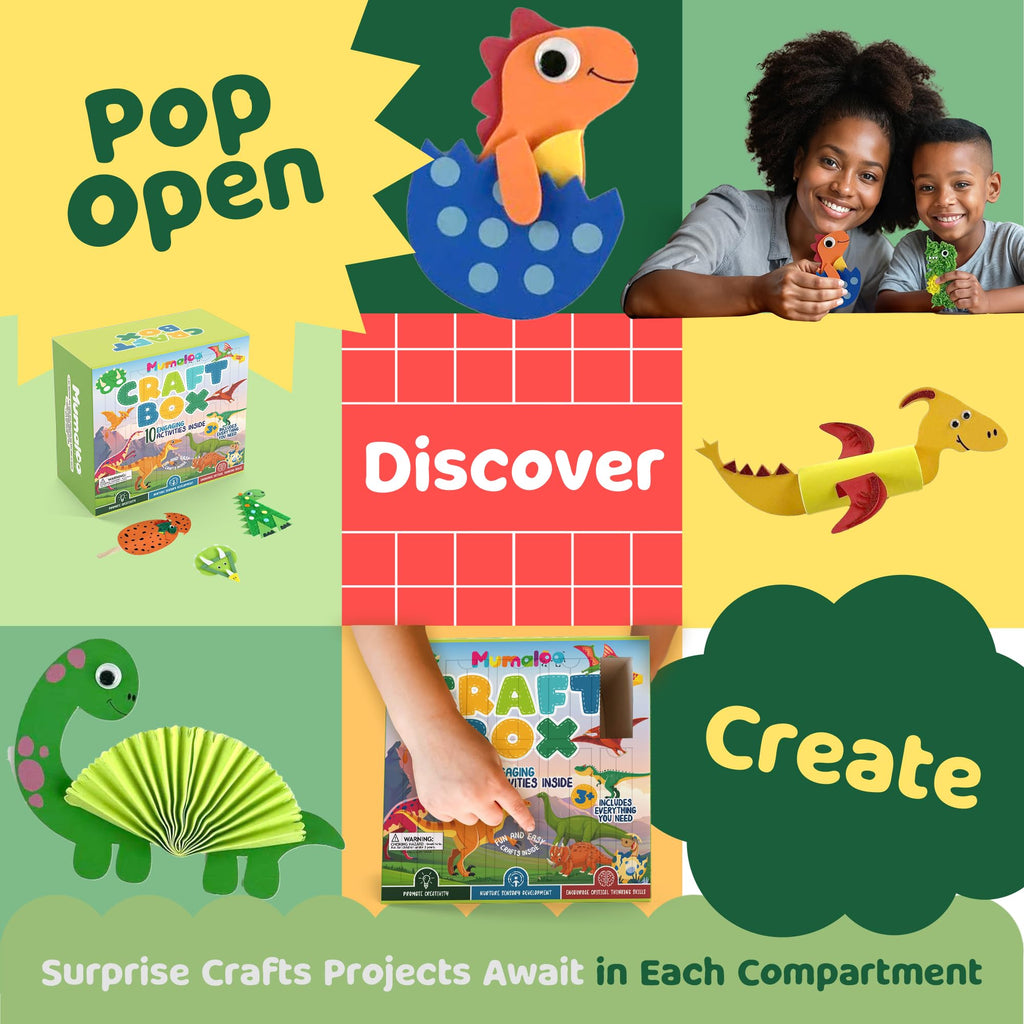 Mumaloo Kids Arts and Crafts Activity Kit for Creative Play