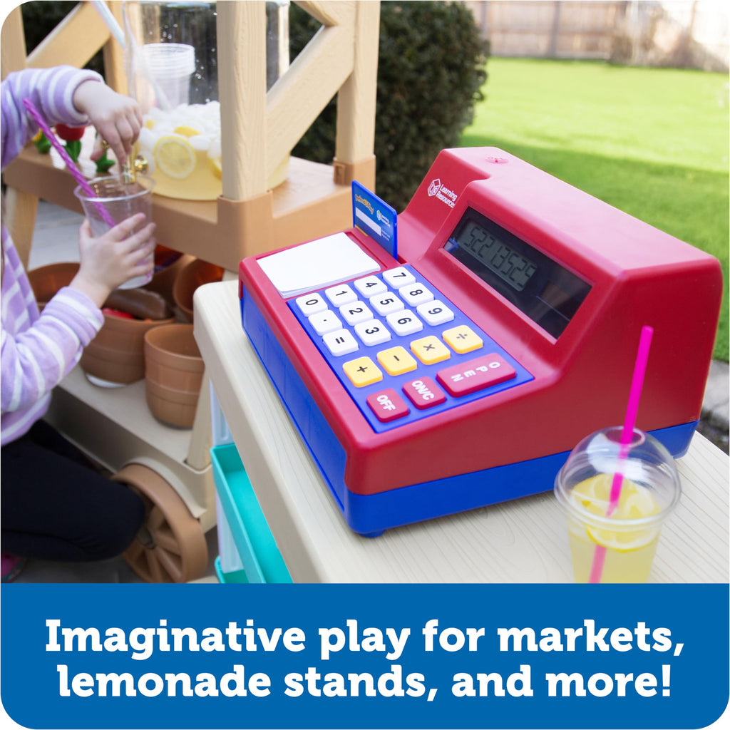 Learning Resources Pretend Play Calculator Cash Register