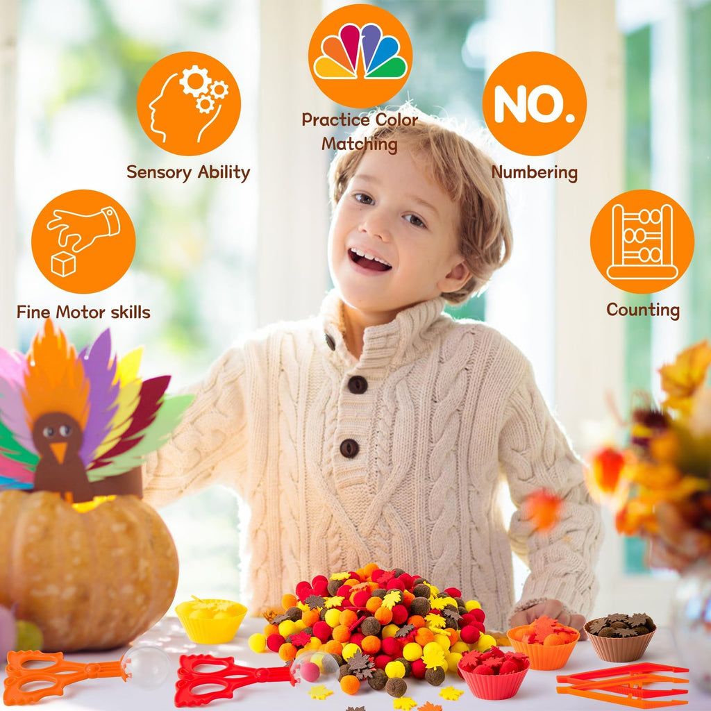 EZdhuawuse Sensory Bin Fillers for Fine Motor Play