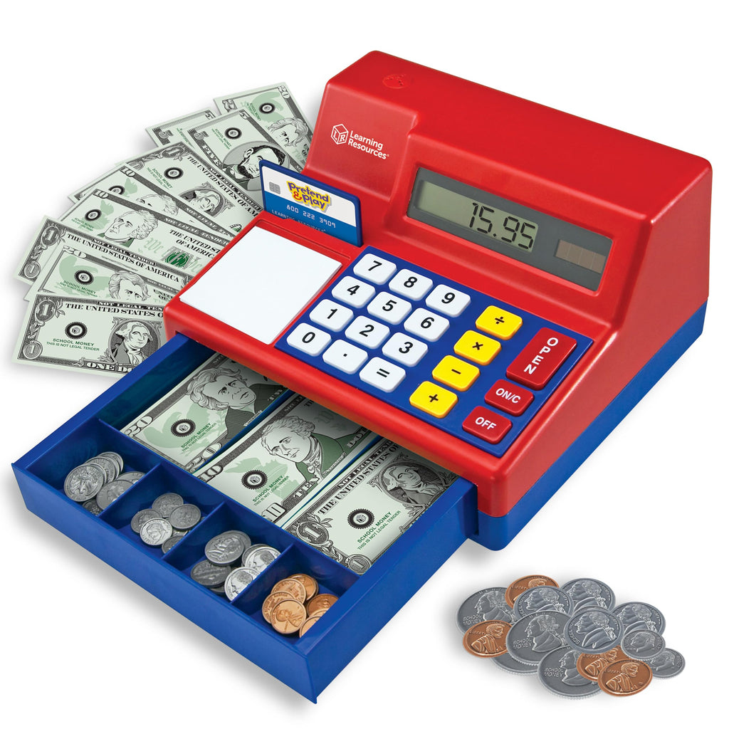Learning Resources Pretend Play Calculator Cash Register