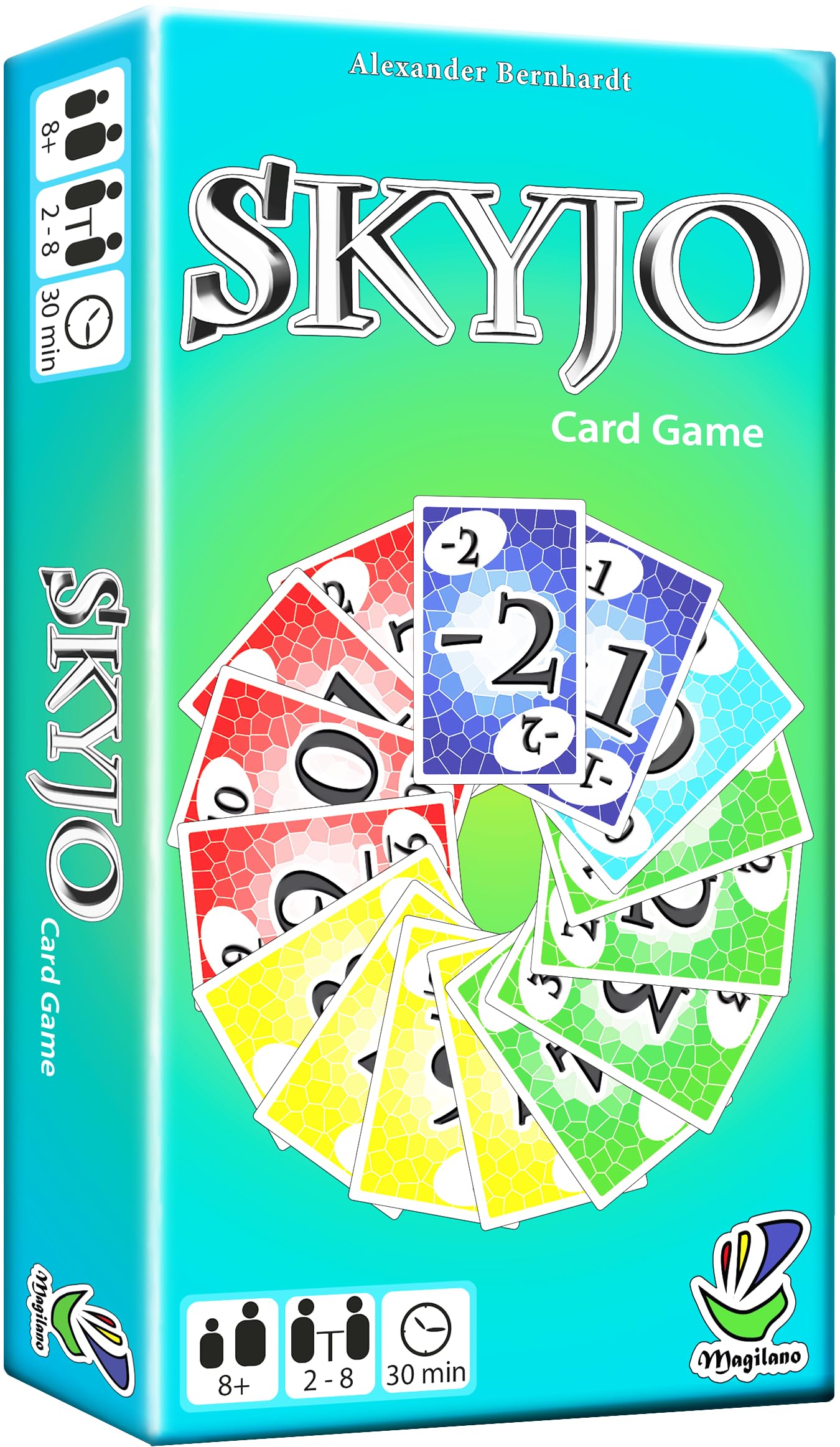 Magilano SKYJO Family Card Game for Kids and Adults