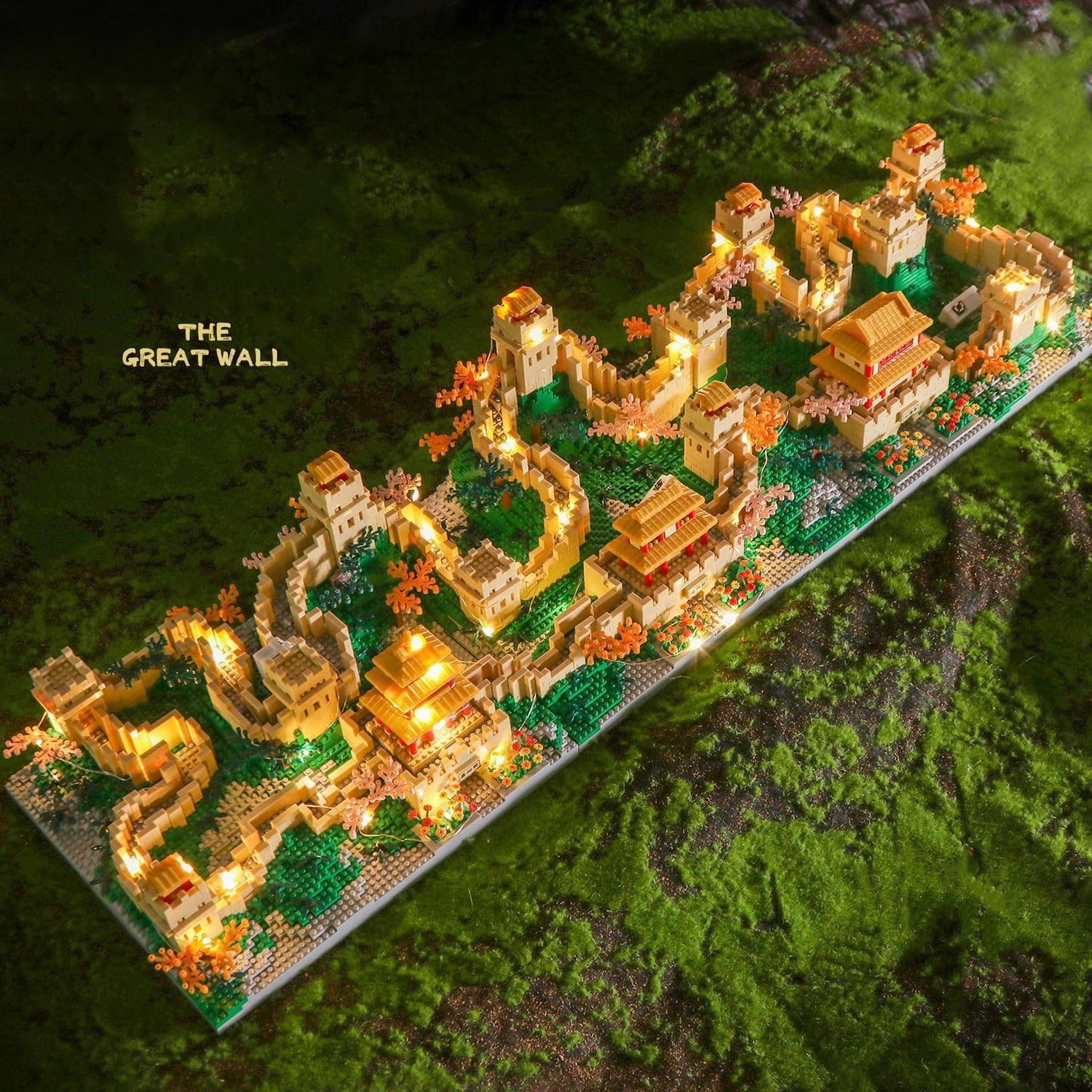 FULHOLPE 3-in-1 Great Wall 10,000-Piece Building Set