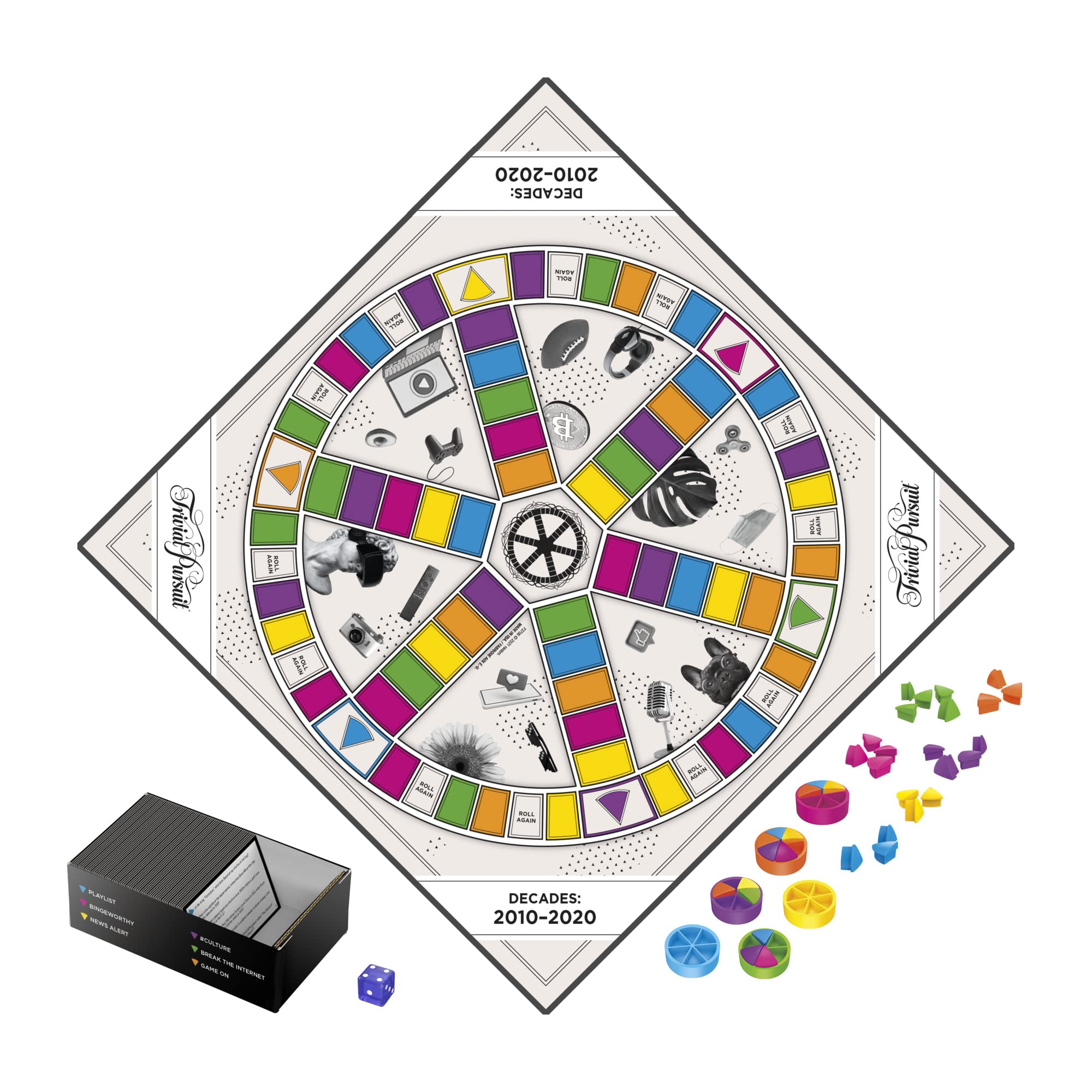 Trivial Pursuit Decades 2010–2020 Pop Culture Trivia Game