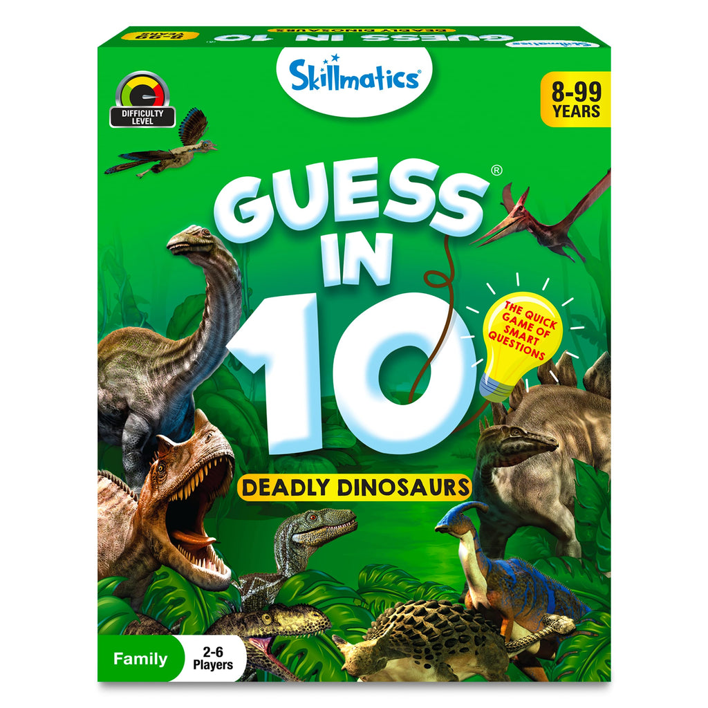 Skillmatics Guess in 10 Smart Questions Travel Card Game