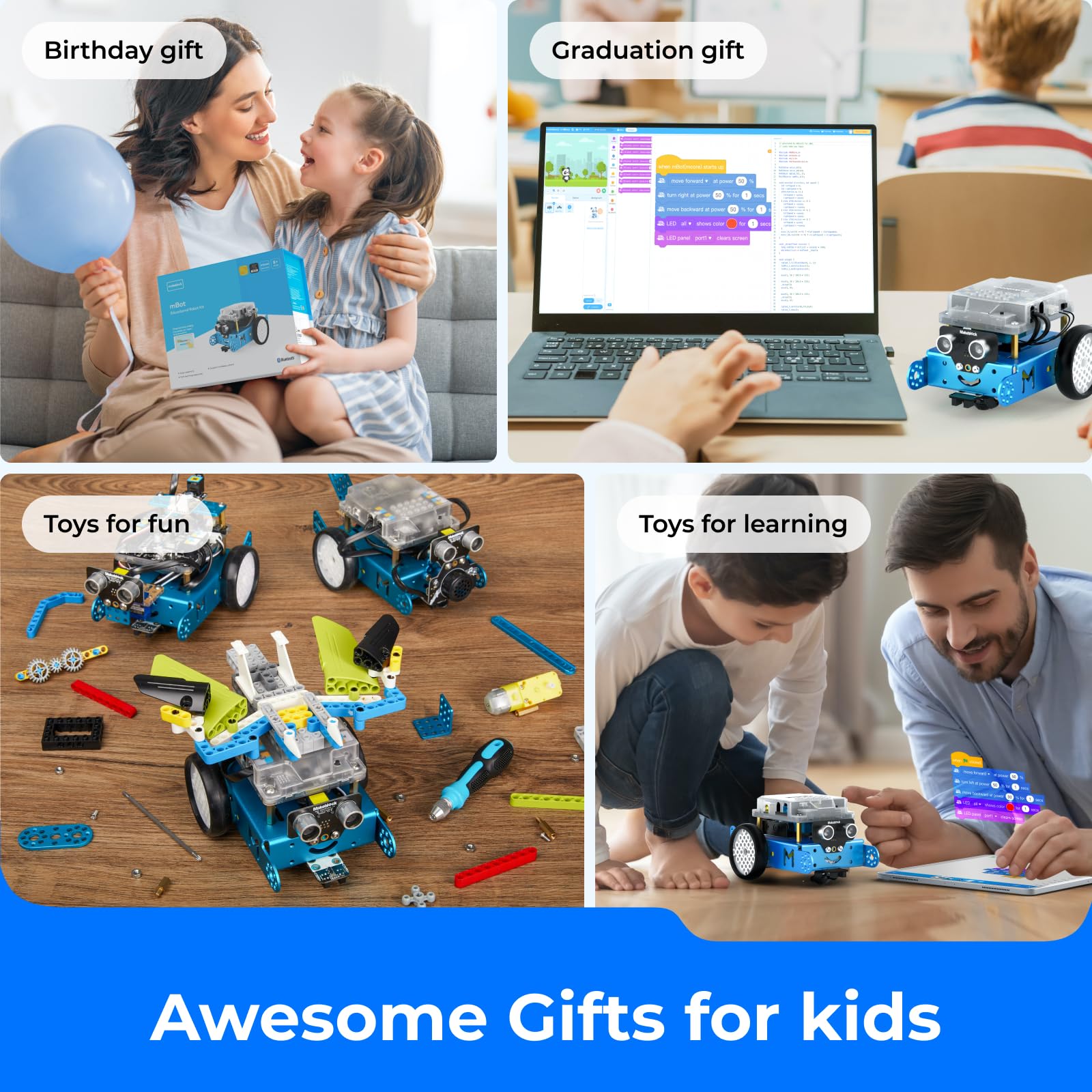 Makeblock mBot Coding Robot Kit for Kids Ages 8–12