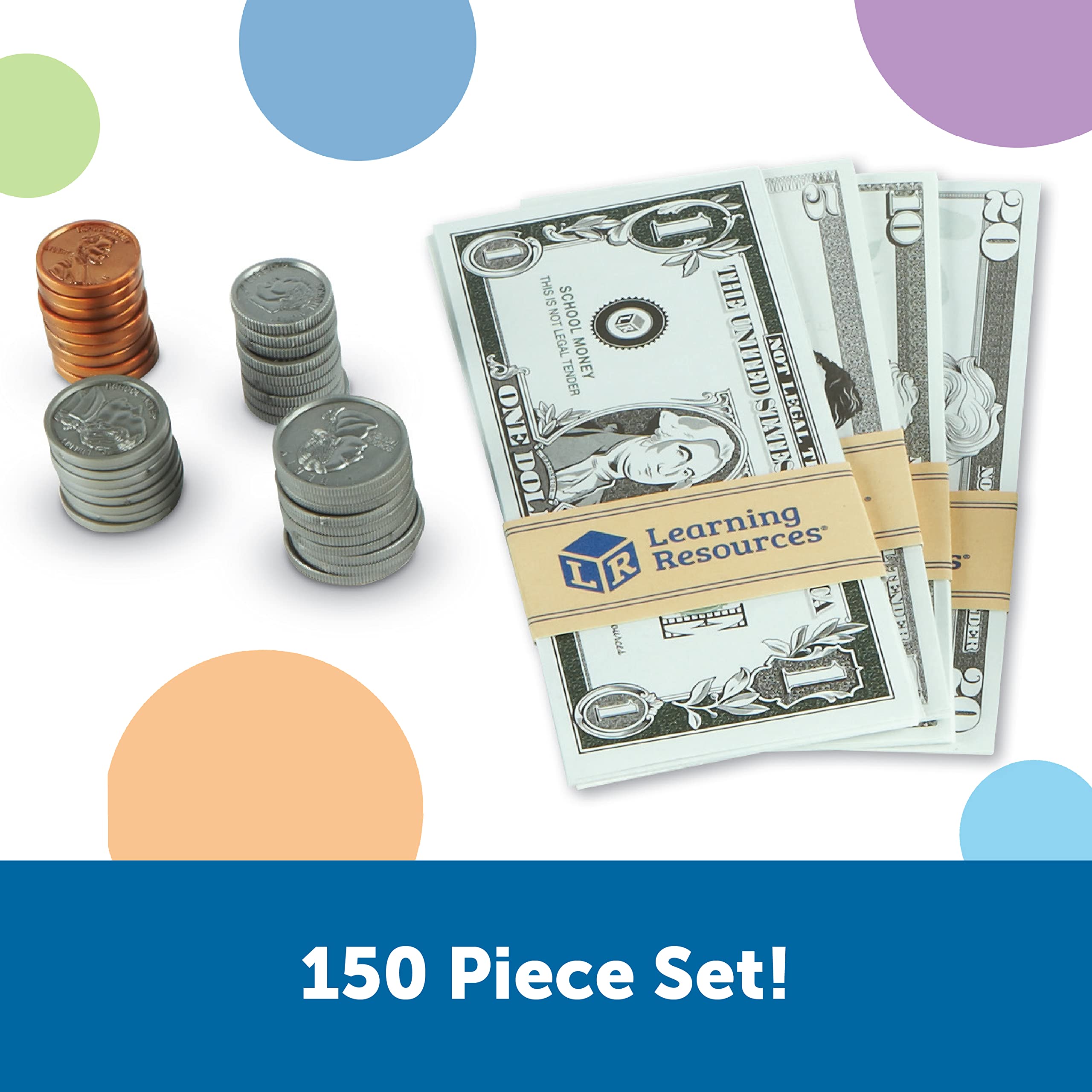 Learning Resources American Dollar Educational Money Set