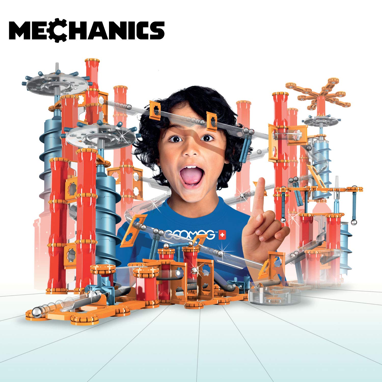 Geomag Mechanics Magnetic Motion 86-Piece Building Set