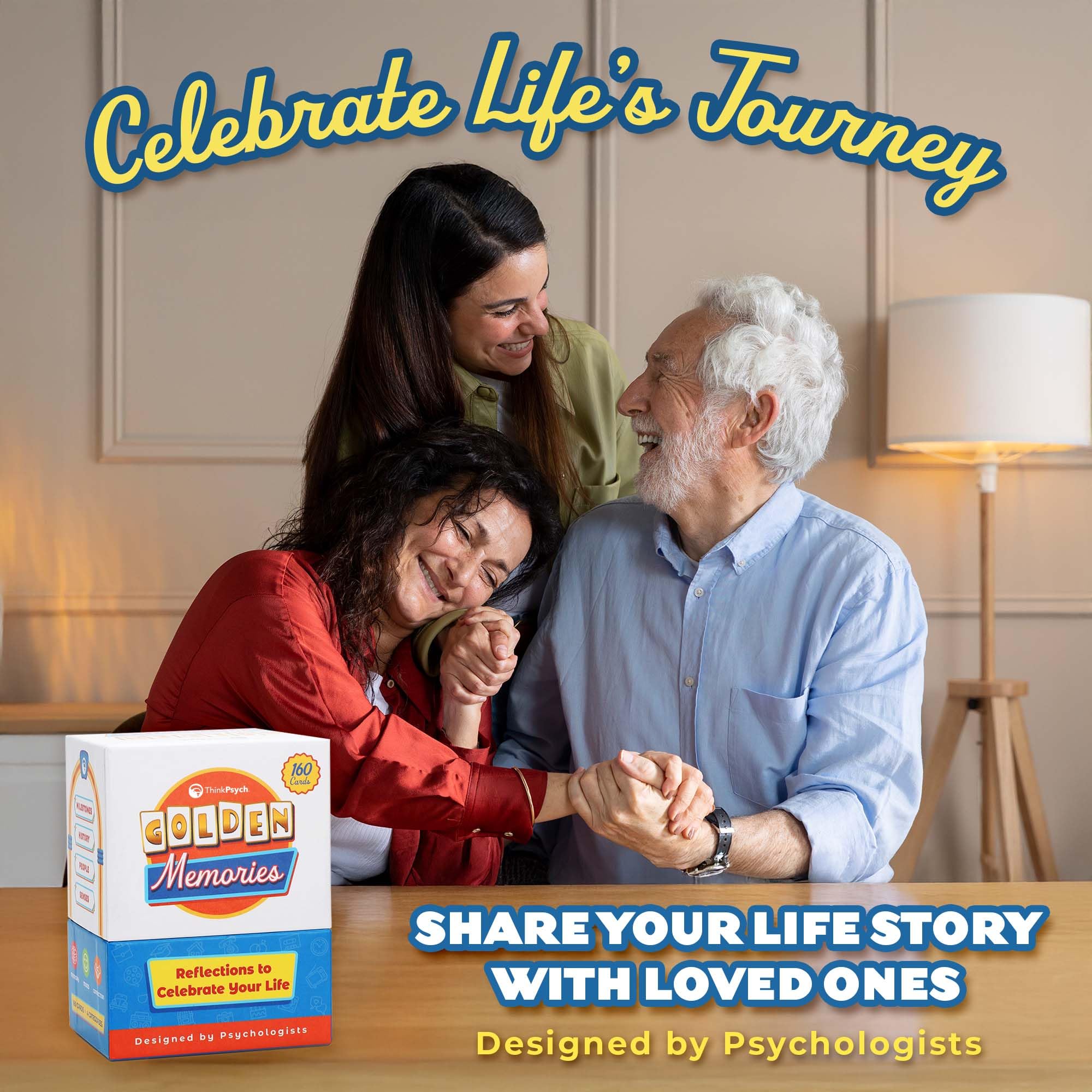 ThinkPsych Golden Memories Conversation Game for Seniors
