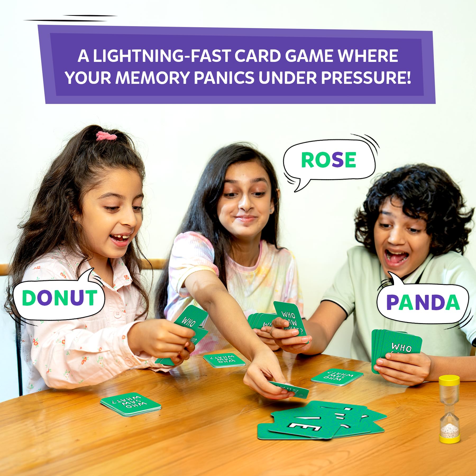 Skillmatics Who Saw What 60-Second Memory Game for Kids