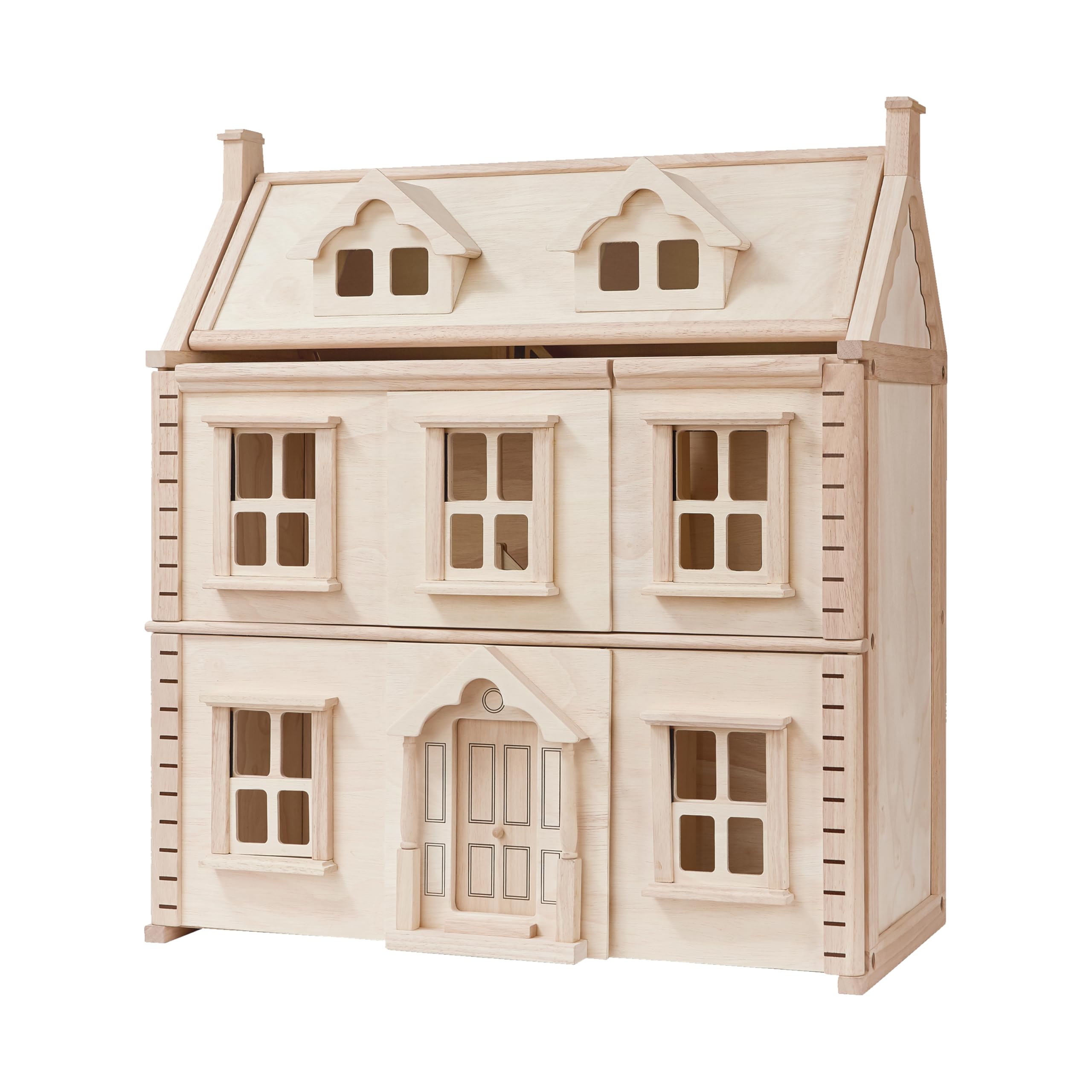 PlanToys Victorian Wooden Dollhouse Playset for Kids