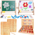 Montessori Writing and Reading Bundle with Alphabet Easel