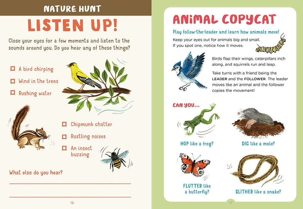 Backpack Explorer Nature Trail Activity Book for Kids