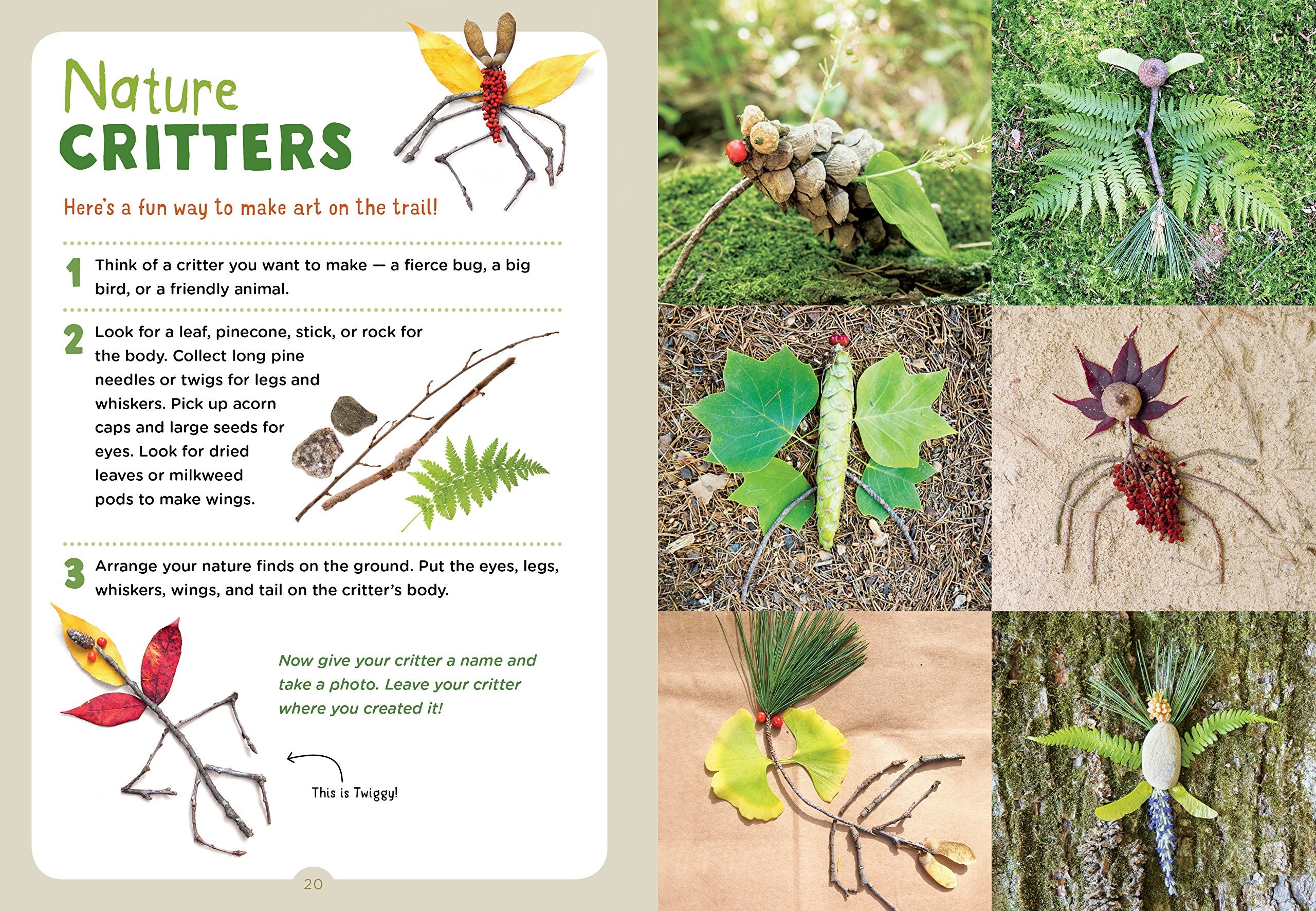 Backpack Explorer Nature Trail Activity Book for Kids